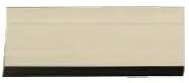 White card with rubber edge 6"